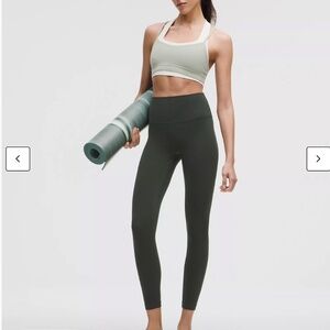 Lululemon Women's Green and Black Leggings